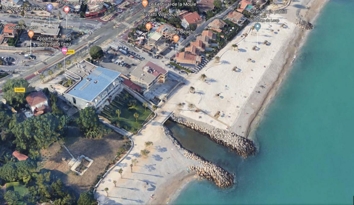 Апартаменты Acquamarina Вильнёв-Лубе Экстерьер фото